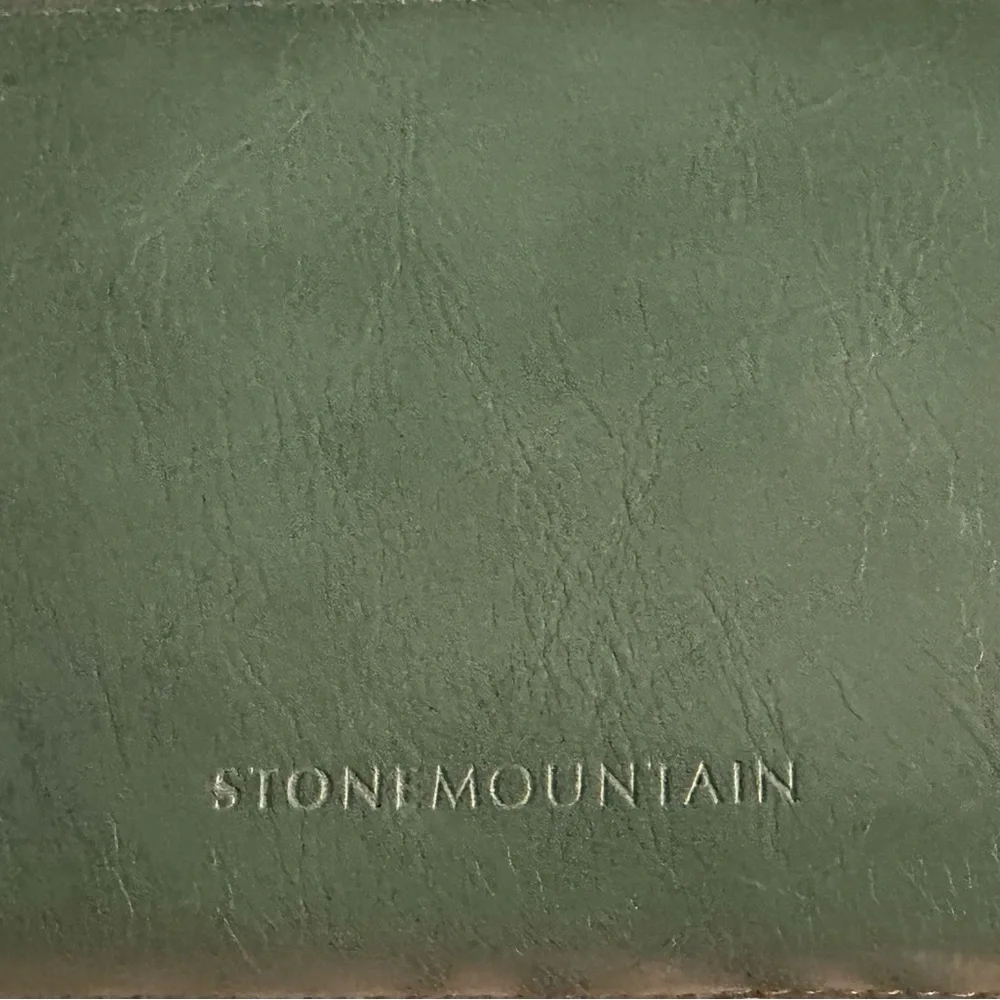 Stone Mountain Leather Wristlet/Wallet with Rechargeable Phone Battery NWT
